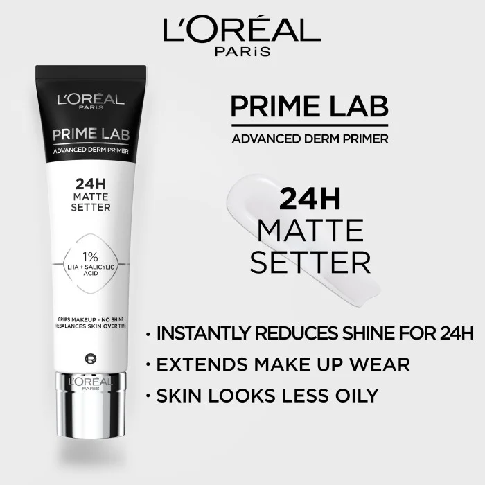 L'Oréal Paris Prime Lab Advanced Derm Primer 24H Matter Setter 30 ml, bild 3