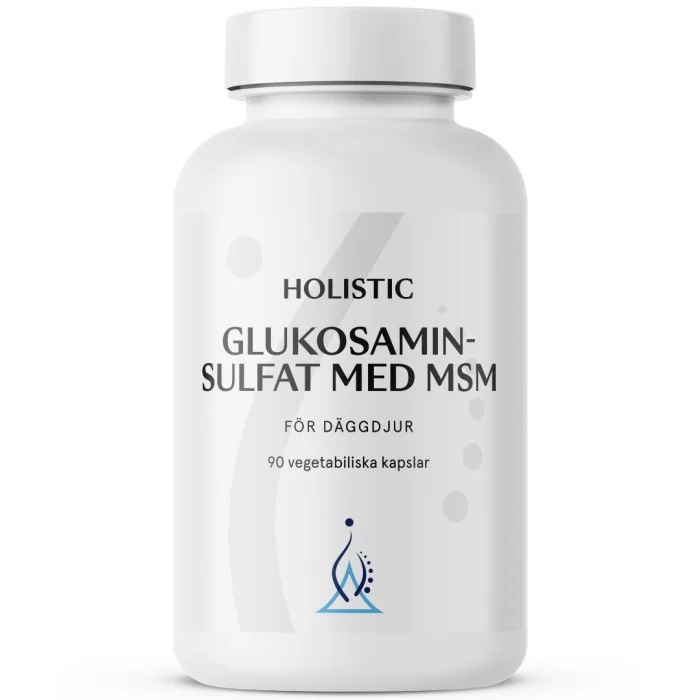 Holistic Glukosaminsulfat med MSM för djur 90 kapslar
