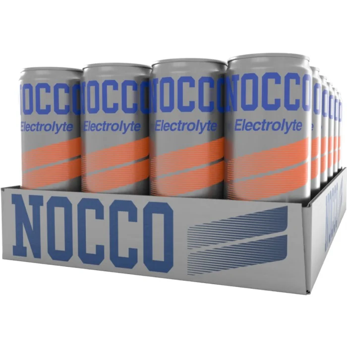 NOCCO Electrolyte, Blood Orange, 24-pack