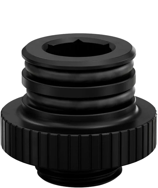 EK-Quantum Torque Push-In Adapter M 7 - Black