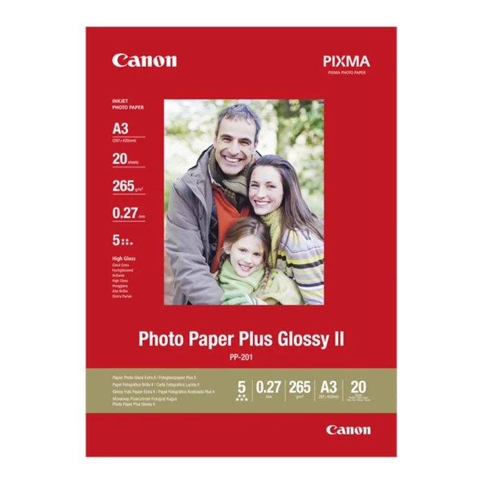 A3 Pp-201 Photo Paper Plus II 260G (20)