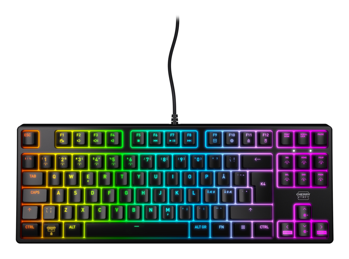 Cherry Xtrfy K4V2 tangentbord gaming, bild 3