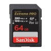 Secure Digital SDXC 64 GB SanDisk Extreme Pro, 280/100 MB/sek, Class 10, UHS-II U3, V60, bild 2