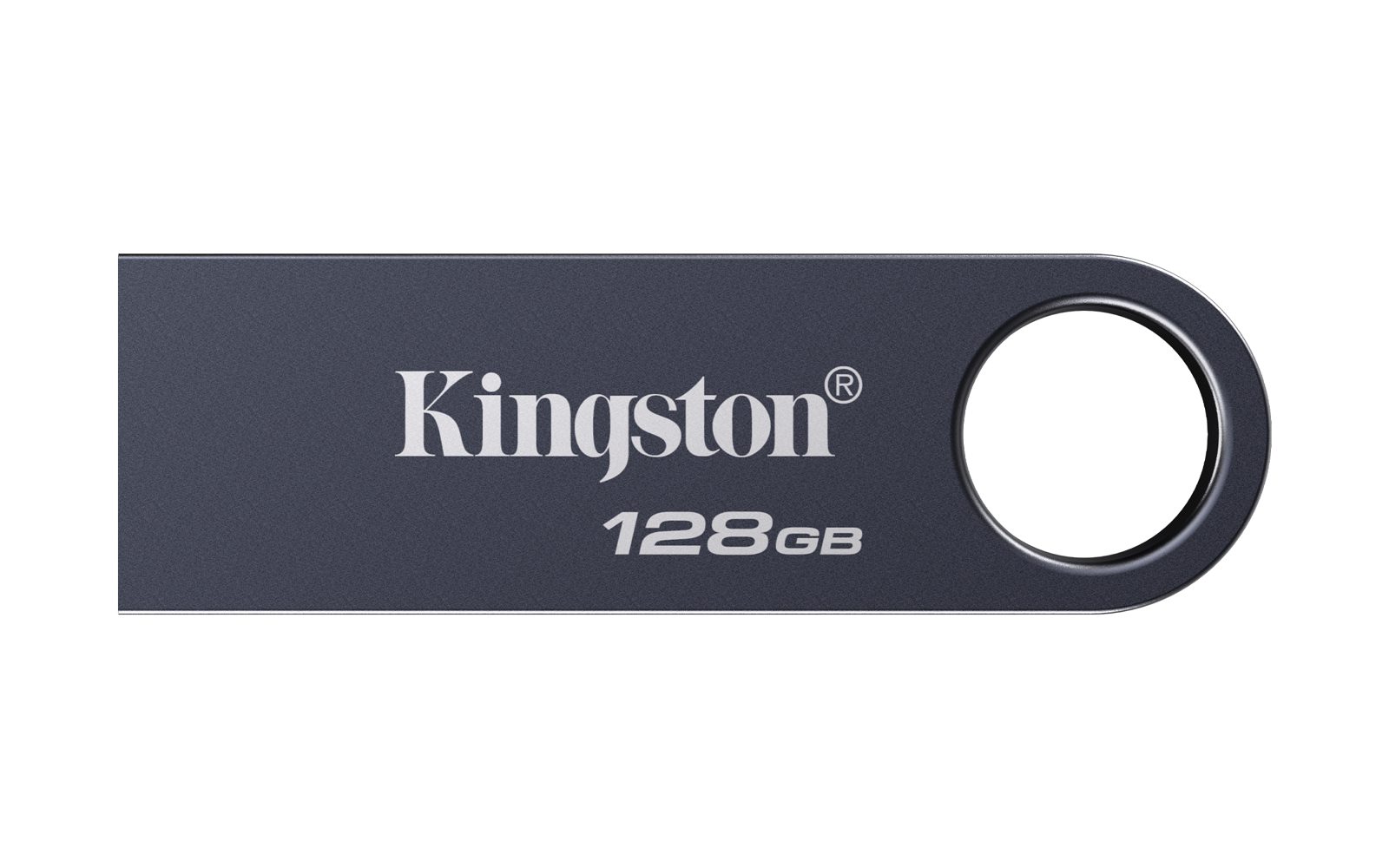 128 GB Kingston DataTraveler SE9 G3, USB 3.2, metallhölje - Svart, bild 3