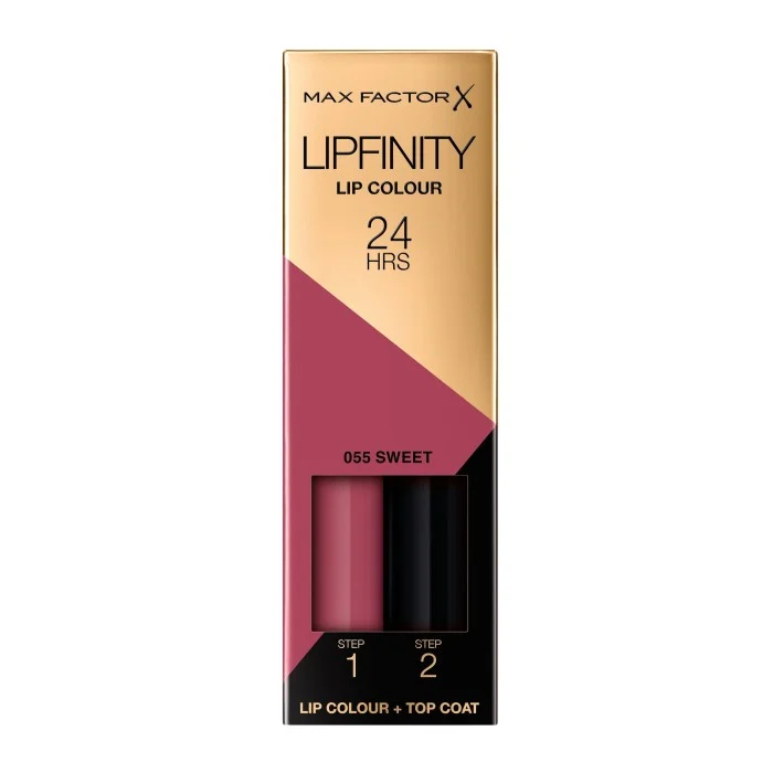 Max Factor Lipfinity 2-Step Long Lasting Lipstick 055 Sweet