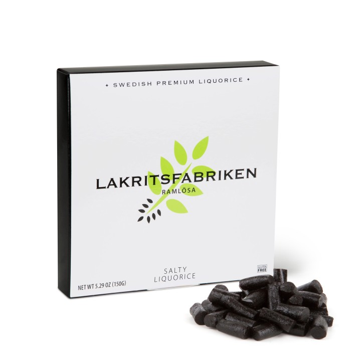 Lakritsfabriken Salty Liquorice 150 g