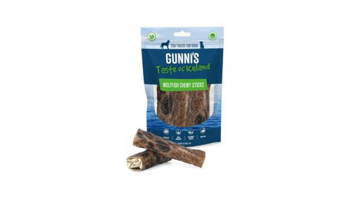 Gunnis - Wollfish Chew Sticks - 90g 3 pcs, bild 3