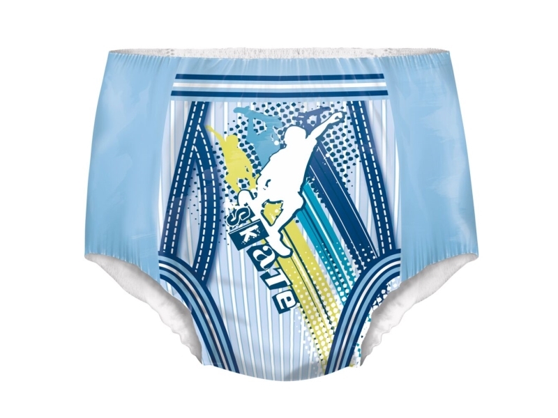Barn-/junior pyjamabuksar DryNites med print pojke 8–13 år (4 st)