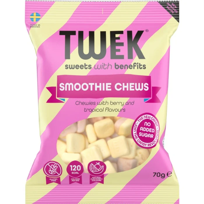 Tweek Chewies, 70 g, Smoothie Chews