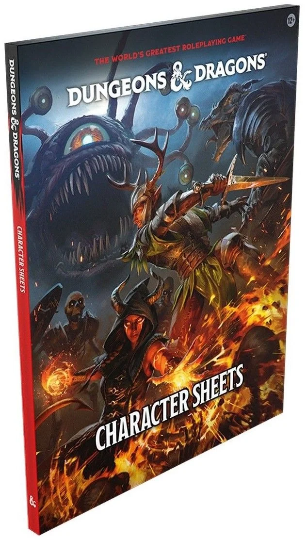 Dungeons & Dragons RPG Character Sheets - Karaktärsblad 2024