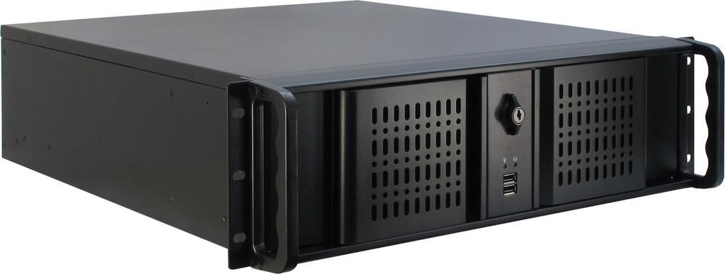 Inter-Tech IPC 3U-3098-S 19" rack 3U, ATX, 530mm djup, bild 3