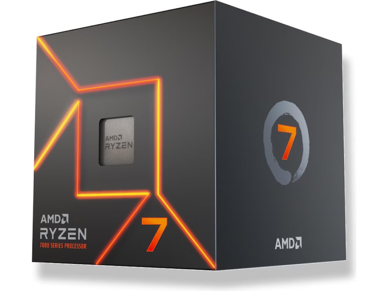 AMD Ryzen 7 7700 - Box - med kylare, bild 5