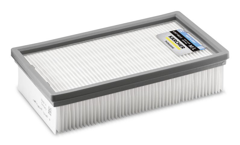 Kärcher 6.907-662.0, Filter, Vit, NT 40/1 Ap L NT 50/1 K NT 40/1 Tact Bs *EU NT 40/1 TACT TE L NT 40/1 TACT TE M, 145 mm, 240 mm, 55 mm