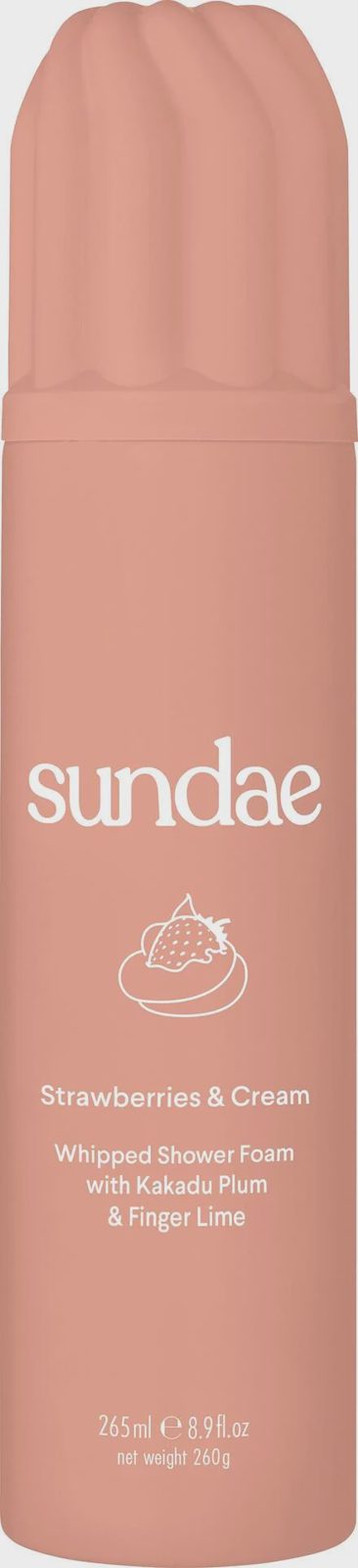 Sundae Whipped Shower Foam Strawberries & Cream 265 ml