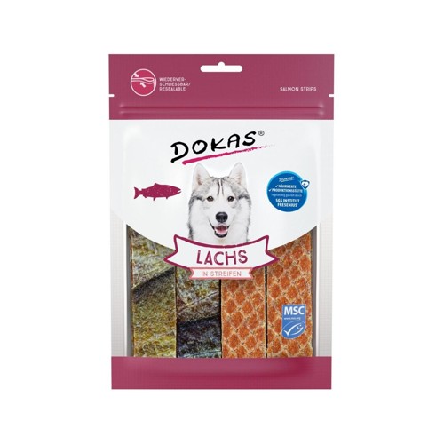 Dokas - Salmon Strips - 100gr