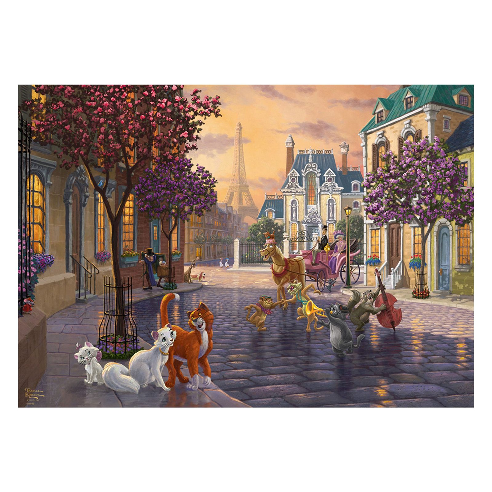 Schmidt - Thomas Kinkade: Disney - The Aristocats (1000 pieces) (SCH6903), bild 4