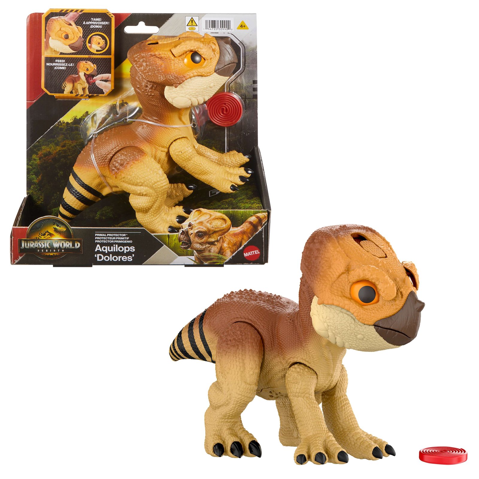 Jurassic World Rebirth Tame 'n Train Dolores