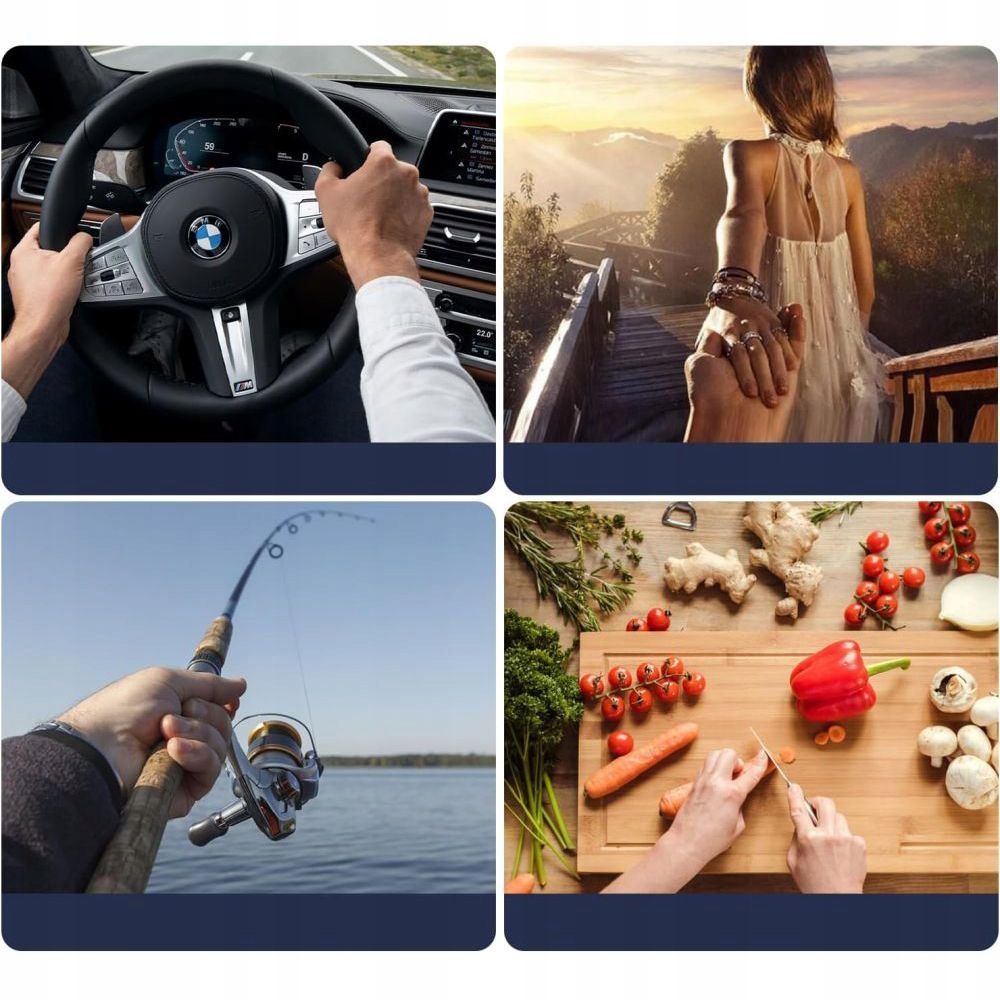Tech-Protect AC200 magnetisk MagSafe-hållare för mobil, GoPro, DJI – grå, bild 5