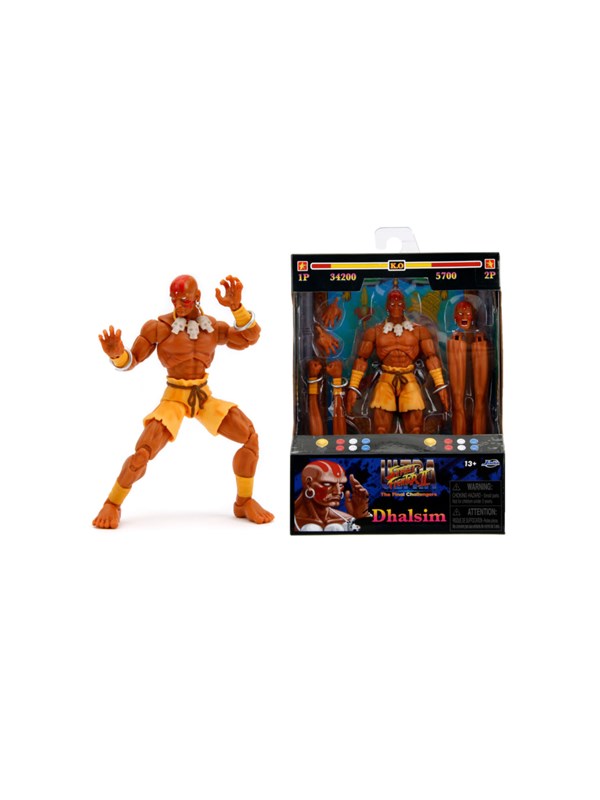 Street Fighter II Actionfigur Dhalsim 15 cm