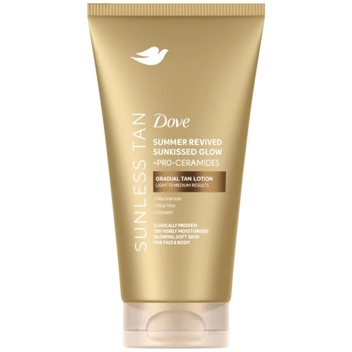 Dove Summer Revived Gradual Tan Lotion, Light to Medium 75 ml