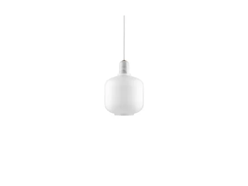 Normann Copenhagen - Amp Pendellampa - Small - Vit/Vit, bild 2