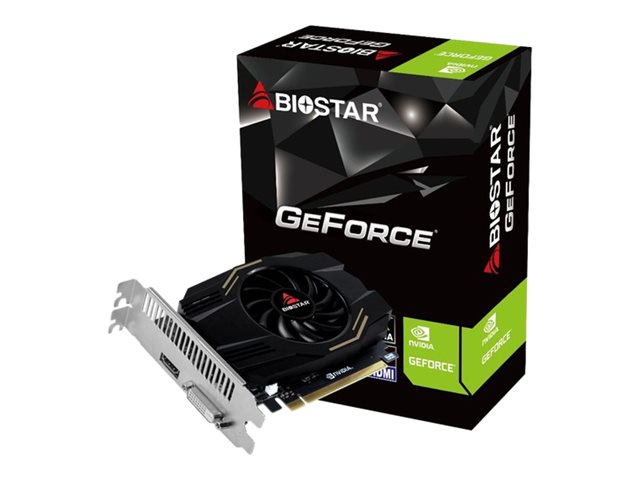 BIOSTAR GeForce GT 1030 - 4GB DDR4 SDRAM - Grafikkort
