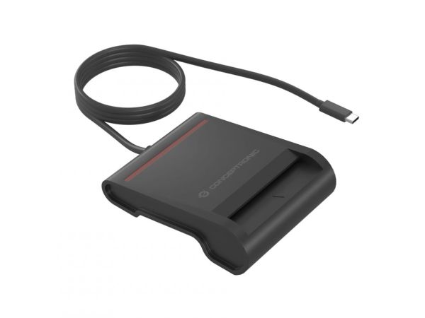 Conceptronic SCR01BC, USB typ-C, 0,9 m, Sort, 58 g