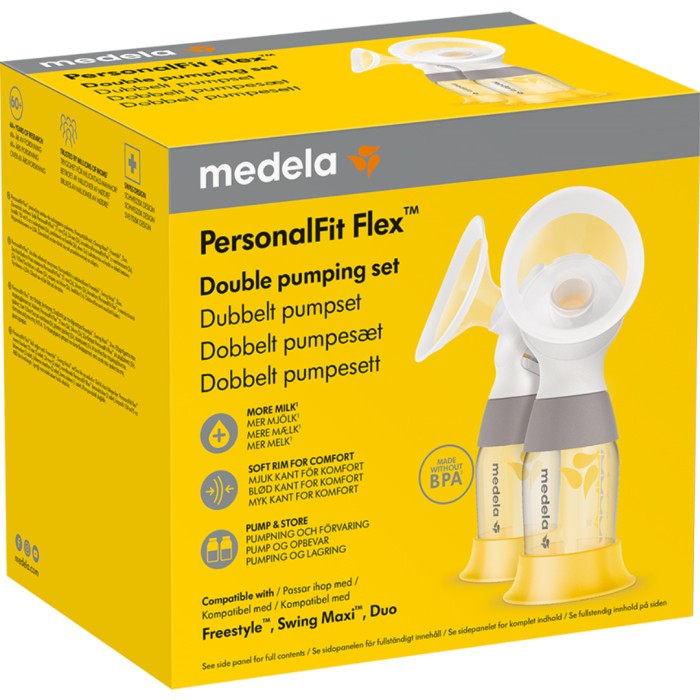 Medela PersonalFit Flex dubbelpumpset, 1 st