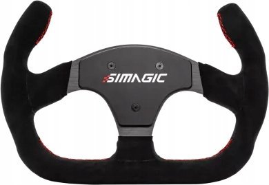 Simagic C-Shaped 325mm - WITHOUT HUB - Alcantara - Steering wheel & Pedal set