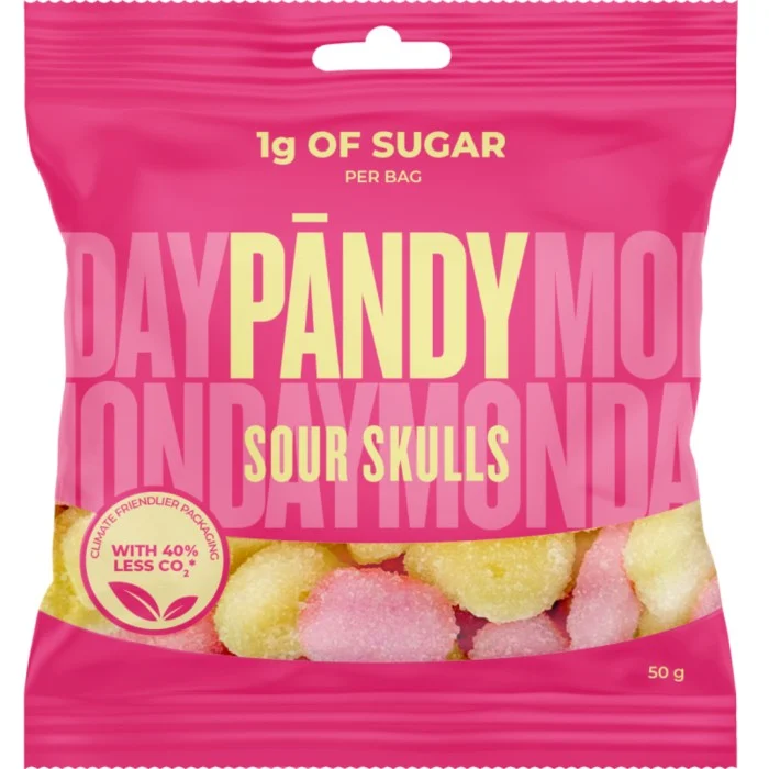 Pändy Candy, Sour Skulls, 50 g