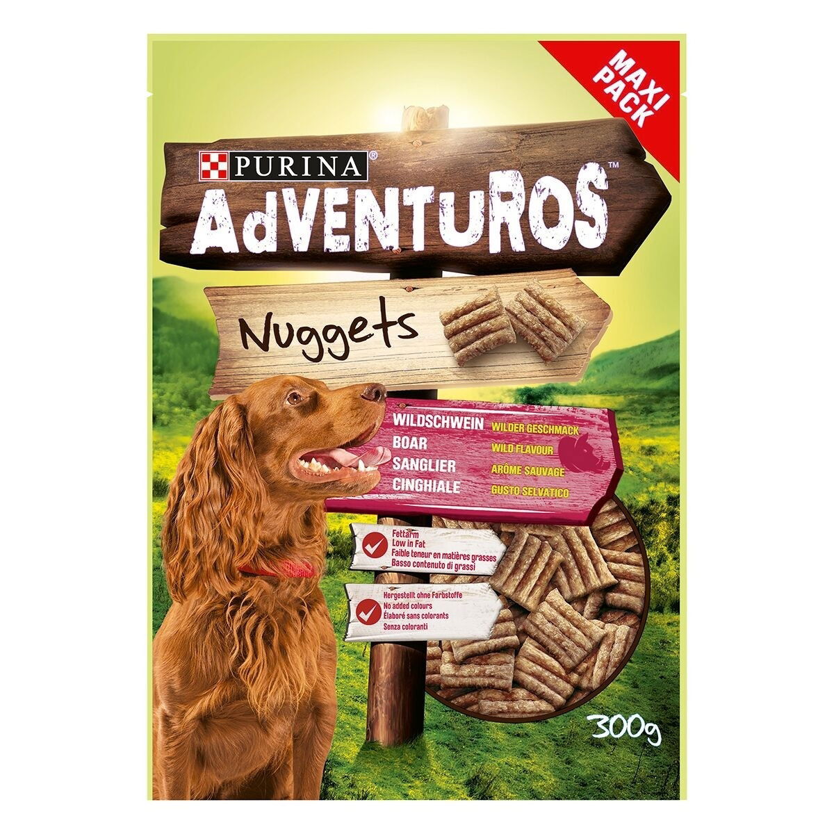 Purina Adventuros Nuggets Boar 300 g