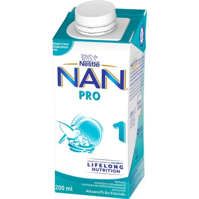 Nestlé NAN Pro 1 Drickfärdig 200 ml