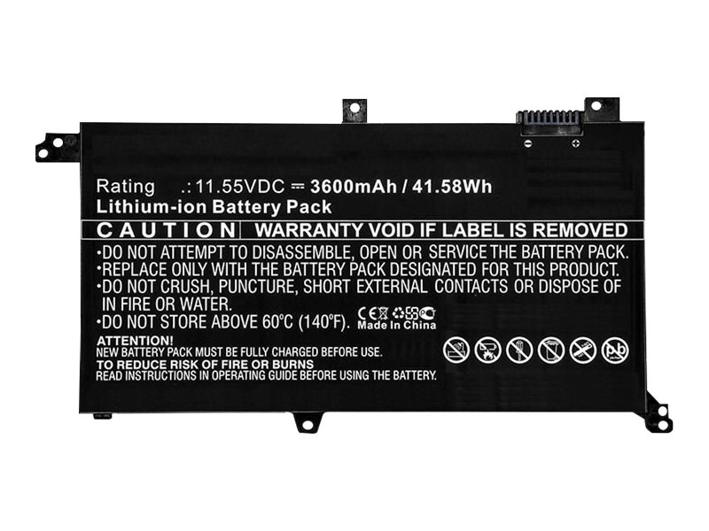 Batteri CoreParts Asus Li-ion 42WH, 3600mAh till bl.a. VivoBook S430FA