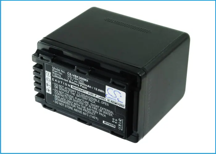 Batteri till Kamera för Panasonic SDR-H85, SDR-T55, SDR-T50 m.fl., bild 4