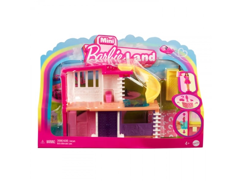 Mattel Mini BarbieLand House 3 dockhus HYF47