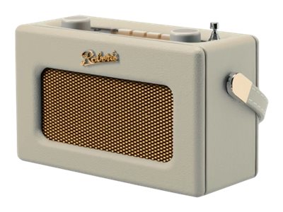 Roberts Revival Uno BT - Bärbar DAB-radio - pastellvit