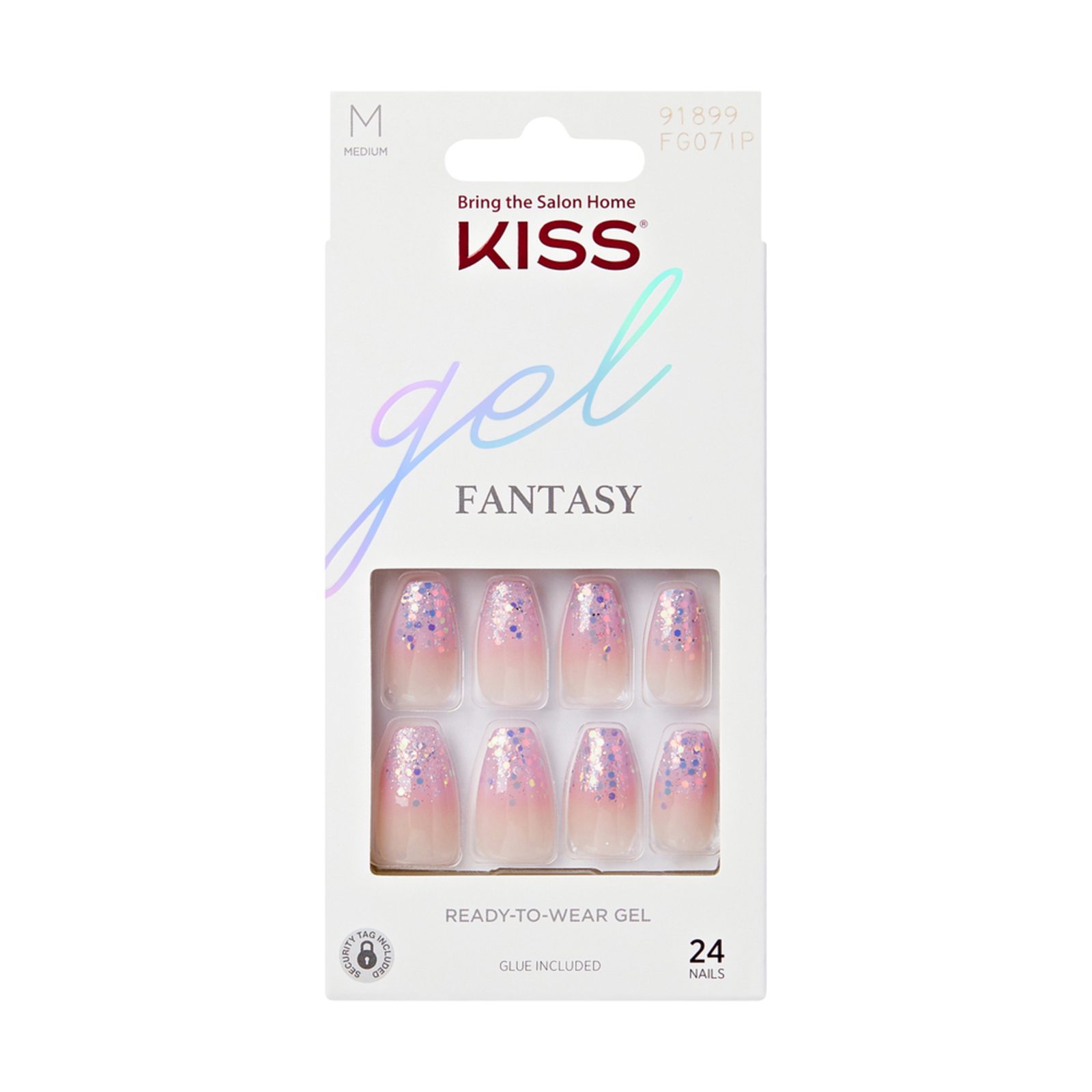 Kiss Gel Fantasy - Winter Sparks 28 pcs 28 pcs