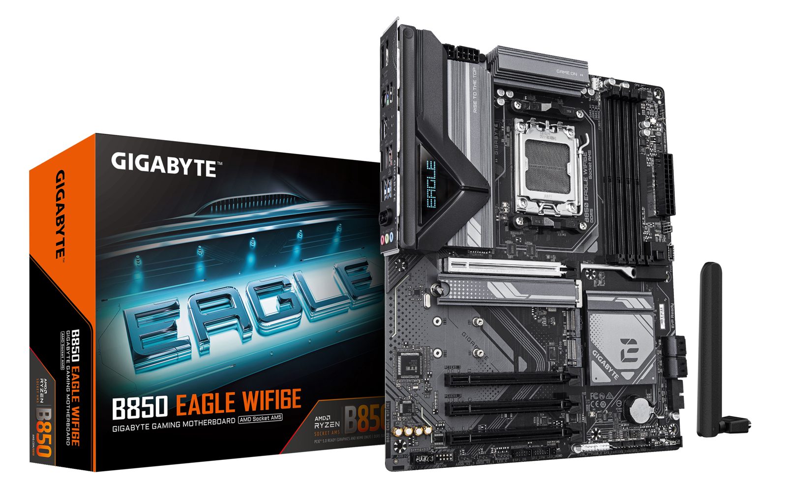 Gigabyte B850 EAGLE WIFI6E moderkort, bild 3