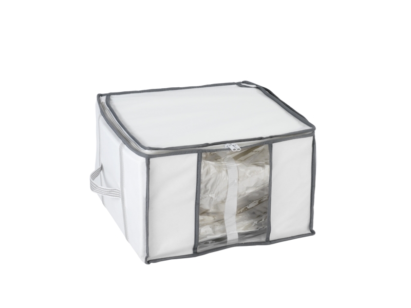 Wenko vakuumförvaringsbehållare 40 cm 42 liter polypropylen vit/grå