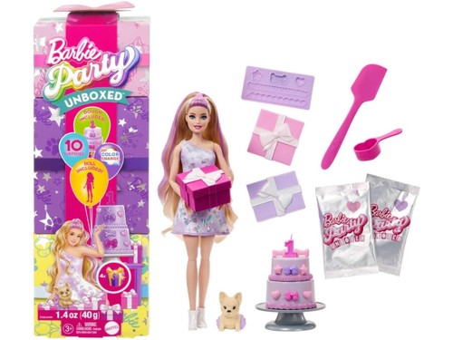 Barbie - Party Unboxed Red Sparkle, bild 2