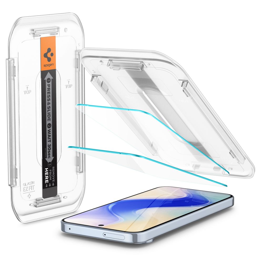 Spigen Glas.tR EZ Fit härdat glas med applikator för Google Pixel 9 / 9 Pro (2 st.), bild 2