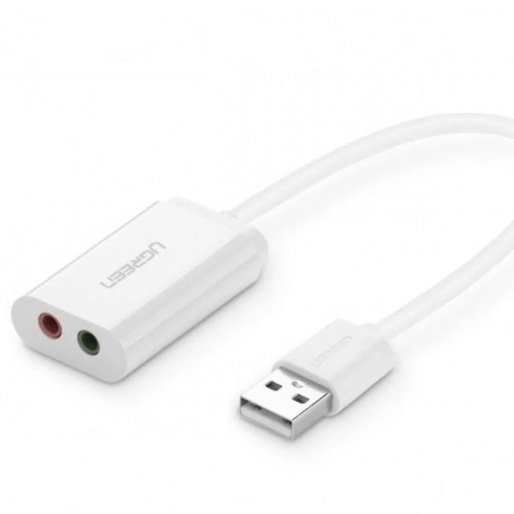 Ugreen - Ljudkort - 16-bitars - 48 kHz - stereo - USB 2.0
