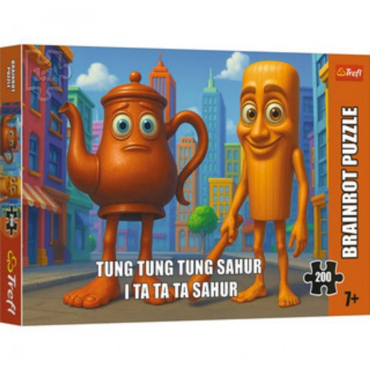 Tref Brainrot Tung Tung Tung Sahur I Ta Ta Ta Sahur Puzzle (200 bitar)