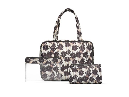 Gillian Jones - 3-piece cosmetic bag set - Palm print, bild 2