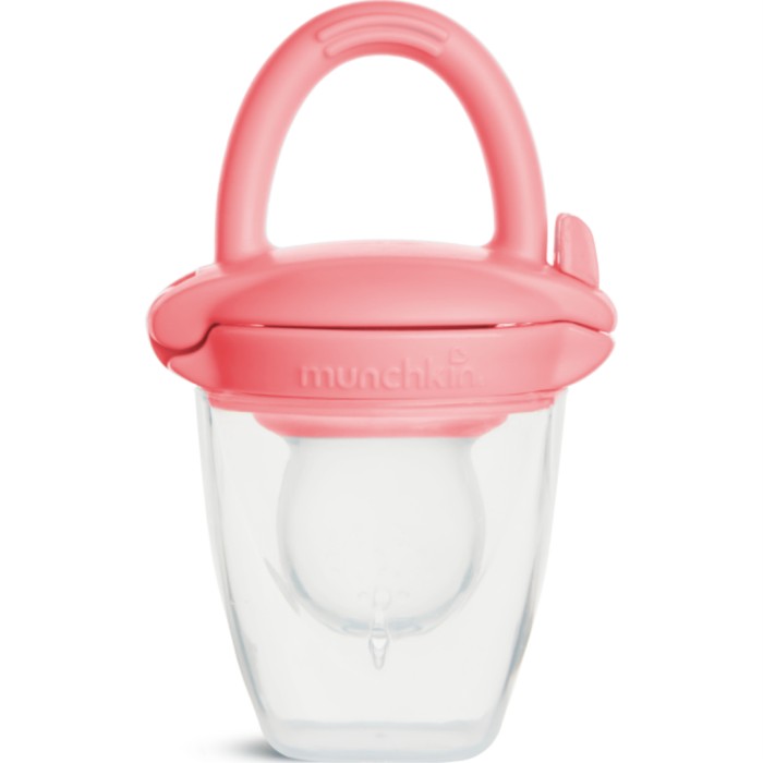 Munchkin Baby Food Feeder Silikon, Peach
