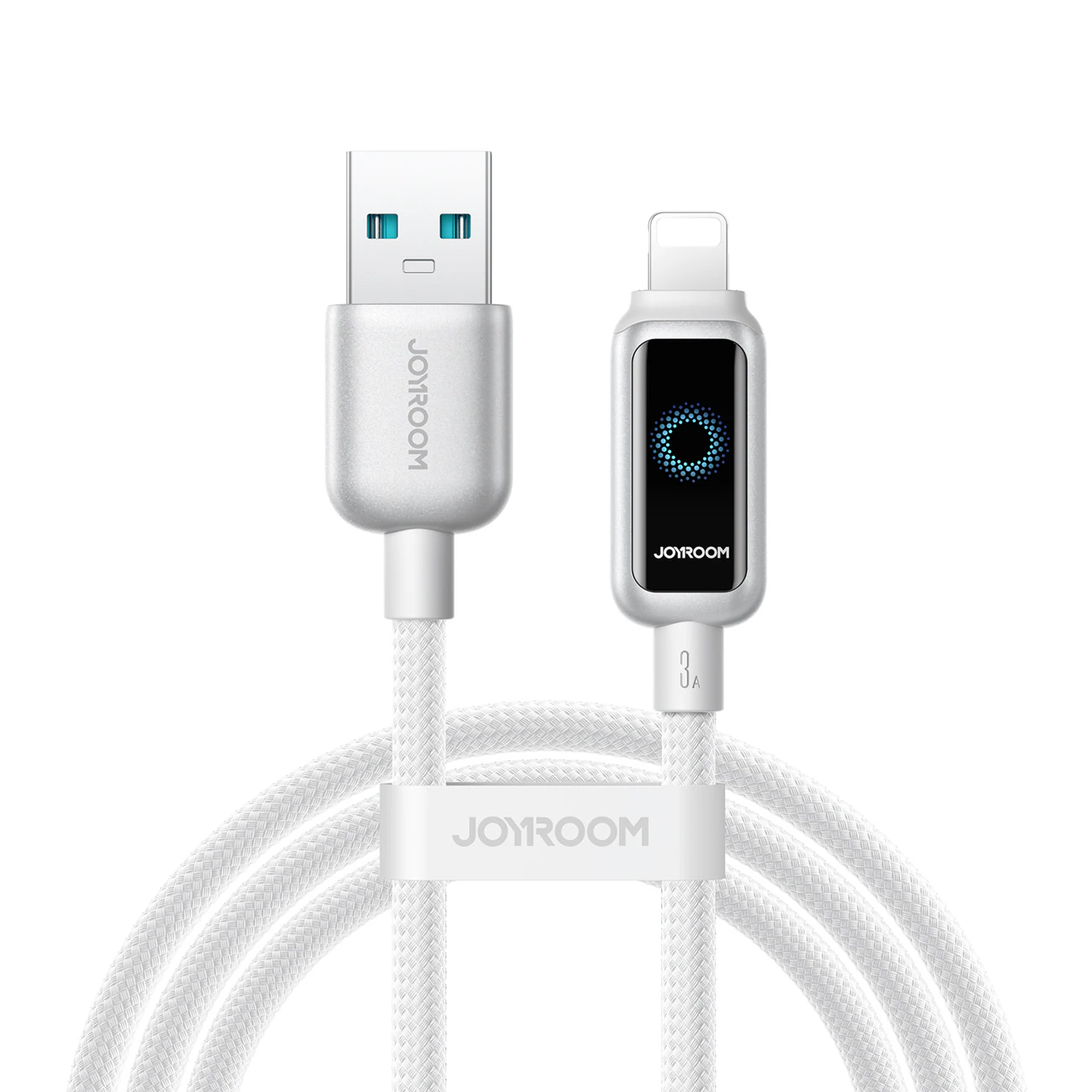 Joyroom S-A55 StarFlight 3A USB-A – Lightning-kabel 1,2 m – vit