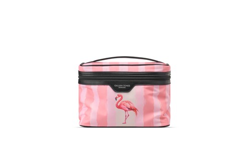 Gillian Jones - Urban Travel skönhetsbox - Flamingo - 25.5 cm x 17 cm x 14 cm, bild 3