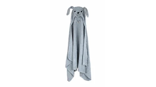 Filibabba - Hare hooded towel - Blå - 0-60 m, bild 3