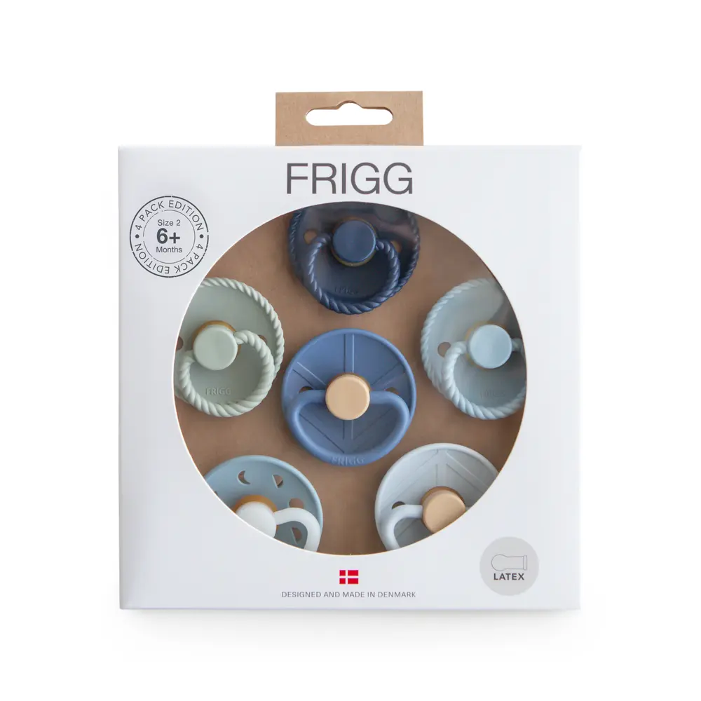 Frigg - FRIGG 6-Pack Endless Sea Latex - Blue/Green - Size 2