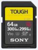 Secure Digital SDXC 64 GB Sony SF-G Tough, 300/299 MB/sek, UHS-II U3 Class10 V90
